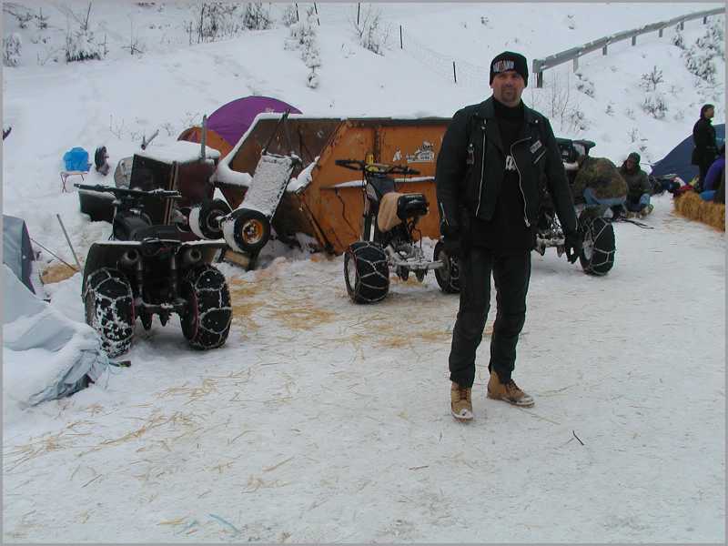 Ecco dei mezzi che andavano bene sulla neve